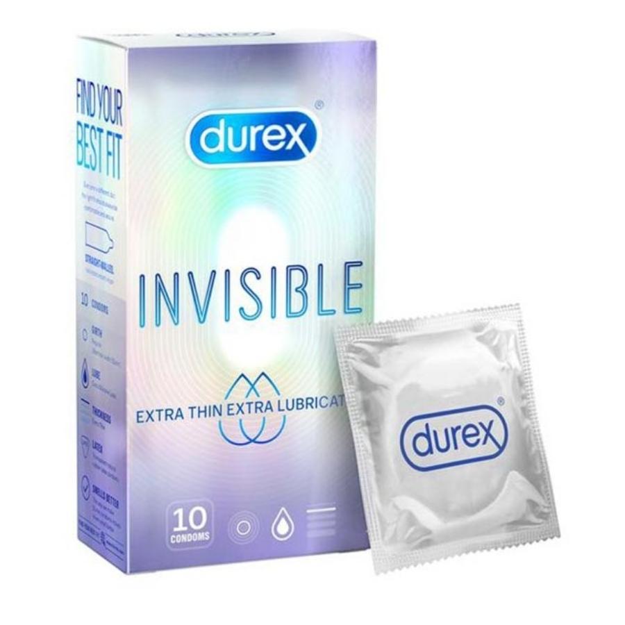 Bcs Durex Invisible 10 cái Mỏng-duoc-ban-tai-Beo Store