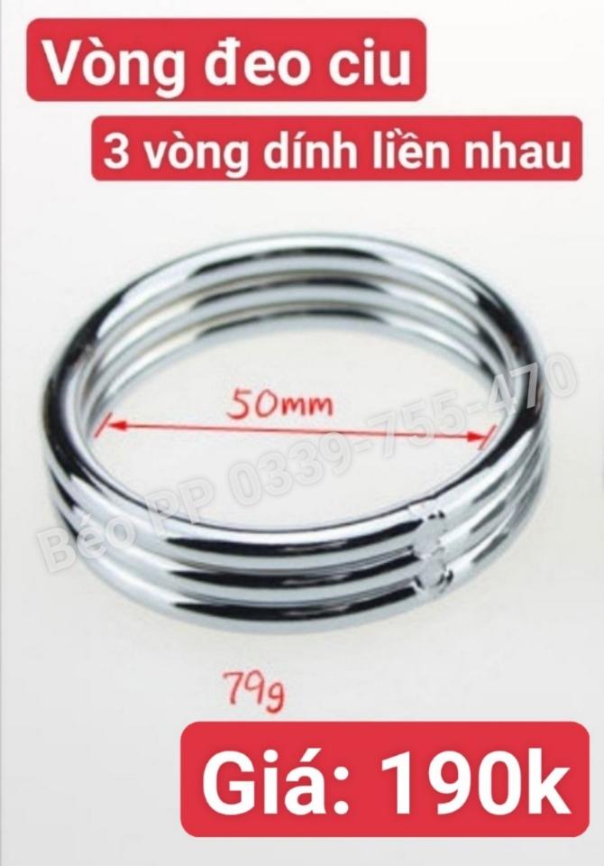 Vòng Đeo Dương Vật Chùm 3 vòng-duoc-ban-tai-Beo Popper USA