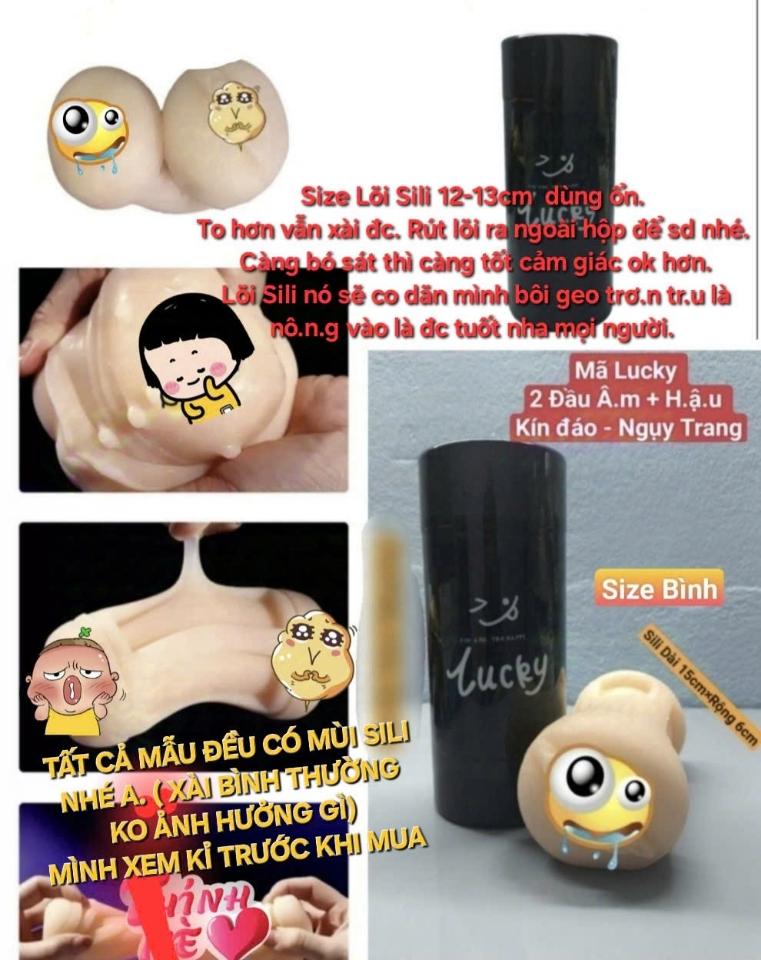 Cốc thủ dâm LUCKY 2 ĐẦU SIZE SIZE VỪA-duoc-ban-tai-Beo Popper USA
