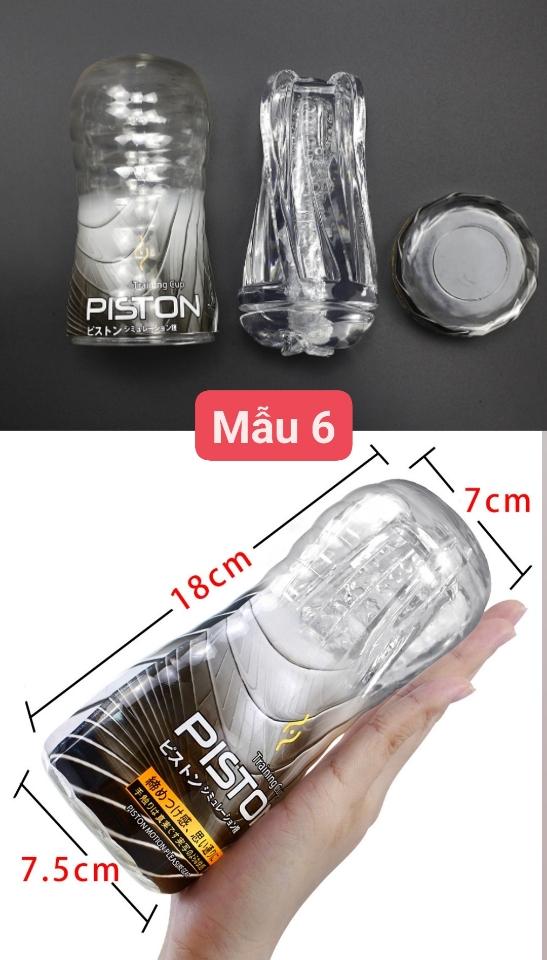 Cốc Piston thủ dâm (Âm Đạo Trong Suốt)-duoc-ban-tai-Beo Popper USA