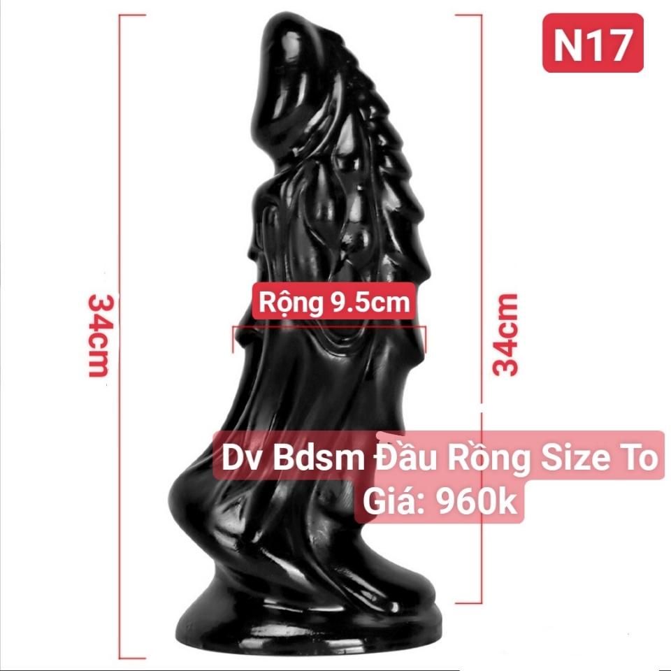 Dương Vật BDSM Đầu Rồng Size To N17-duoc-ban-tai-Beo Popper USA