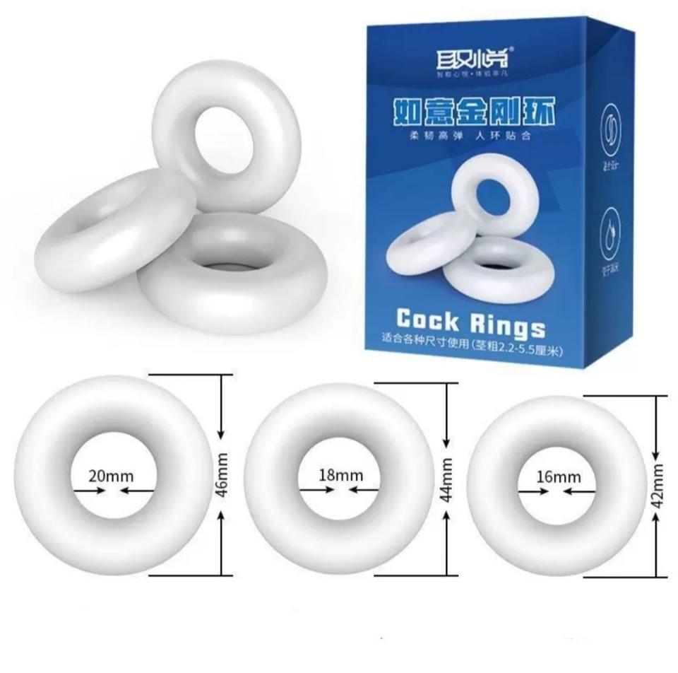 Bộ Vòng Tròn 3 cái Trắng-duoc-ban-tai-Beo PP