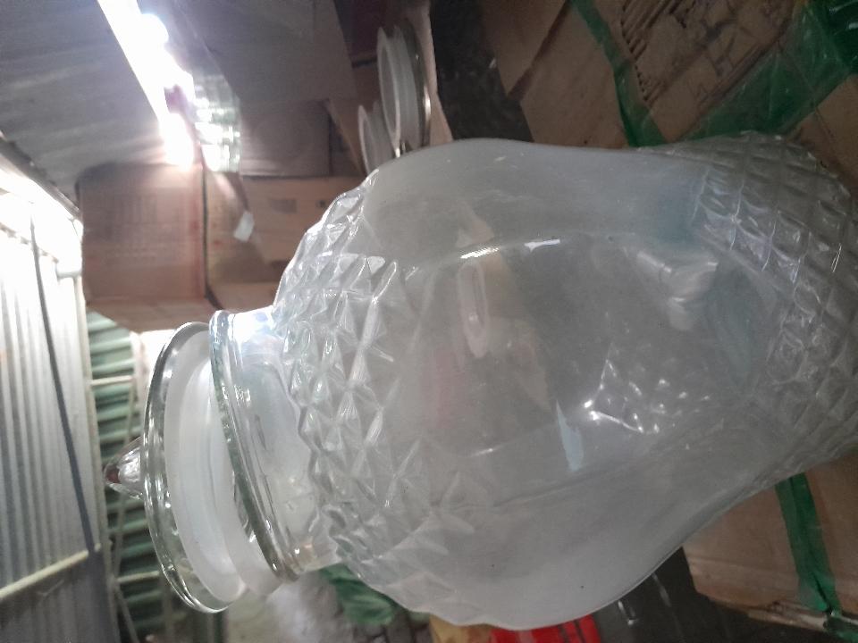 Thẩu thủy tinh 10L (ko vòi)quả dứa -duoc-ban-tai-Vinh Mai
