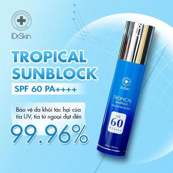 IDr.Skin Tropical Sunblock - Kem Chống Nắng -duoc-ban-tai-OLIVE