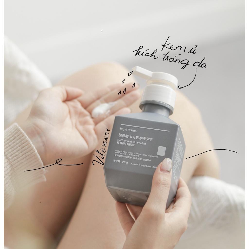Kem Ủ Trắng Royal Retinol B22 The Matrix, Dưỡng Trắng Body Toàn Thân - Chai 200g-duoc-ban-tai-0906170981