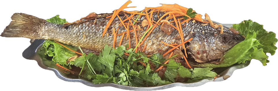 1. Fried Fish with Indrapura Sauce-duoc-ban-tai-HALAL INDRAPURA
