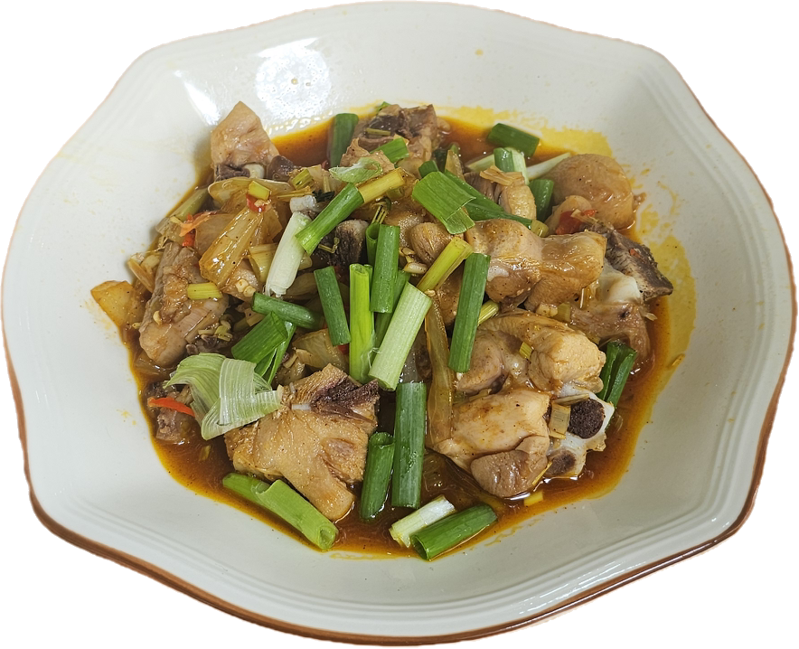 11. Spicy Chicken Stir-Fry & Rice-duoc-ban-tai-HALAL INDRAPURA