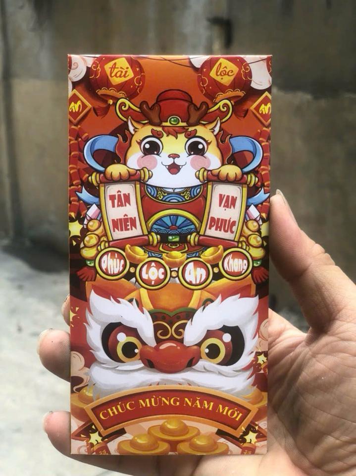 Bao Lì Xì Tết 2024 Xuân Giáp Thìn - Combo 100 Cái-duoc-ban-tai-2TShop.Dealgiatot
