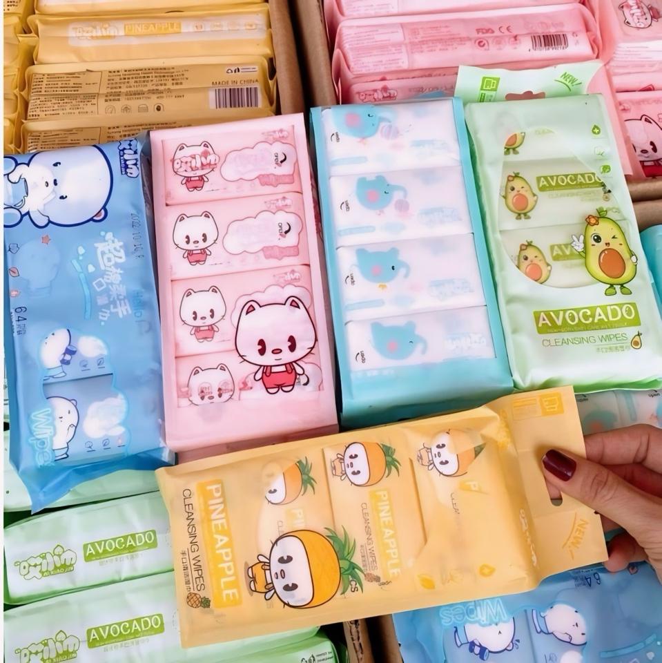 Khăn Ướt Mini Cao Cấp Chính Hãng Deeyeo - Bịch 8 Gói -duoc-ban-tai-2TShop.Dealgiatot