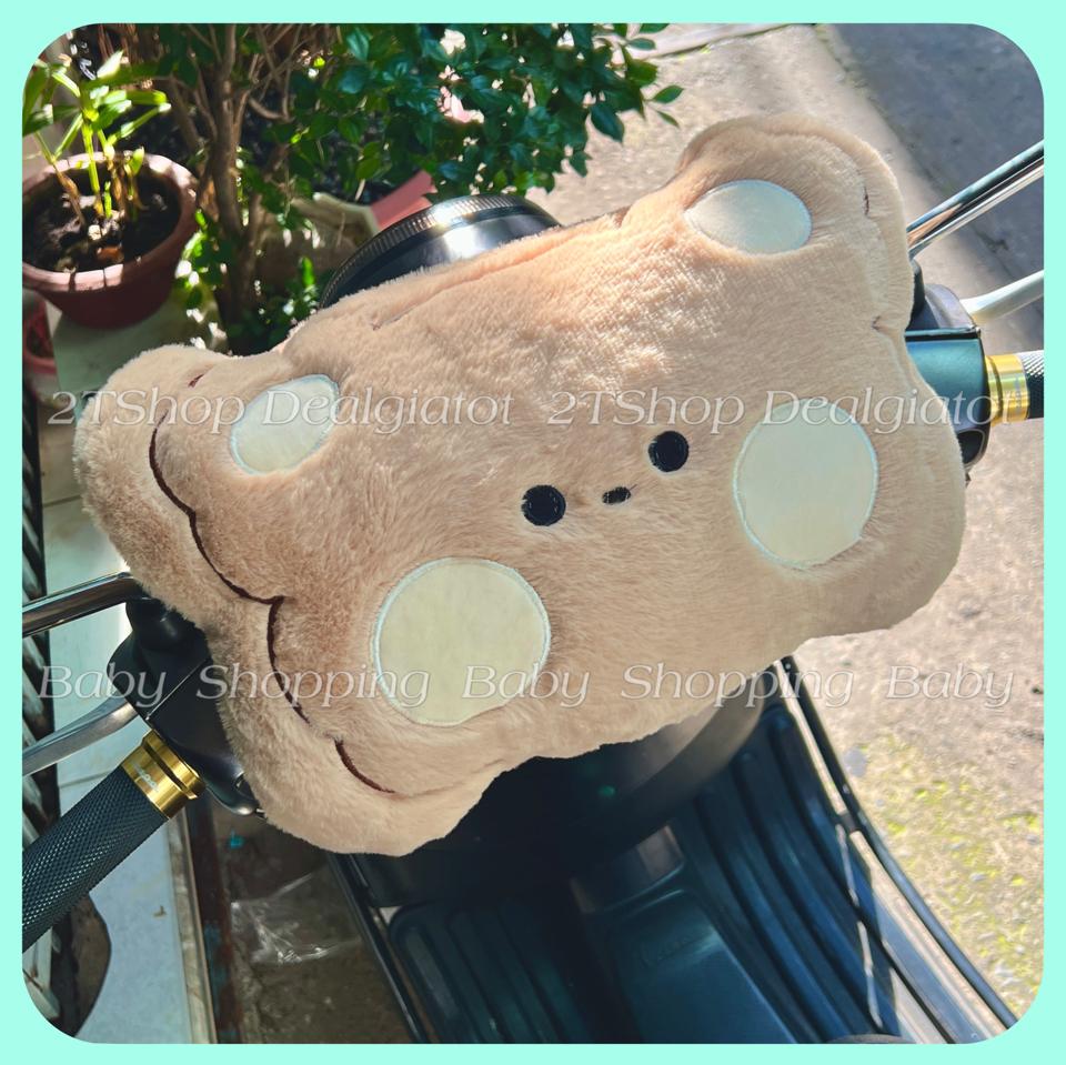 Gối đi xe máy cho bé chống va đập, bảo vệ đầu cho bé, mẫu gấu bông dễ thương - Hàng loại 1 -duoc-ban-tai-2TShop.Dealgiatot