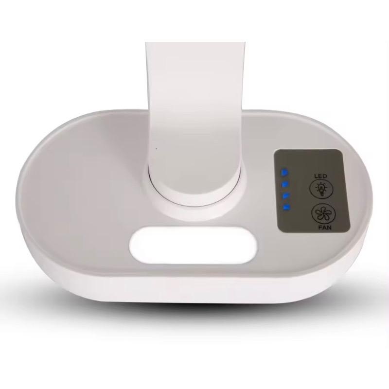 Quạt Sạc Tích Điện Có Đèn Led Comet CRF1406 Pin Lithium, 1500mAh Hàng Chính Hãng-duoc-ban-tai-2TShop.Dealgiatot