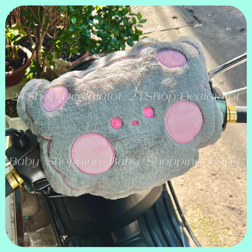 Gối đi xe máy cho bé chống va đập, bảo vệ đầu cho bé, mẫu gấu bông dễ thương - Hàng loại 1 -duoc-ban-tai-2TShop.Dealgiatot