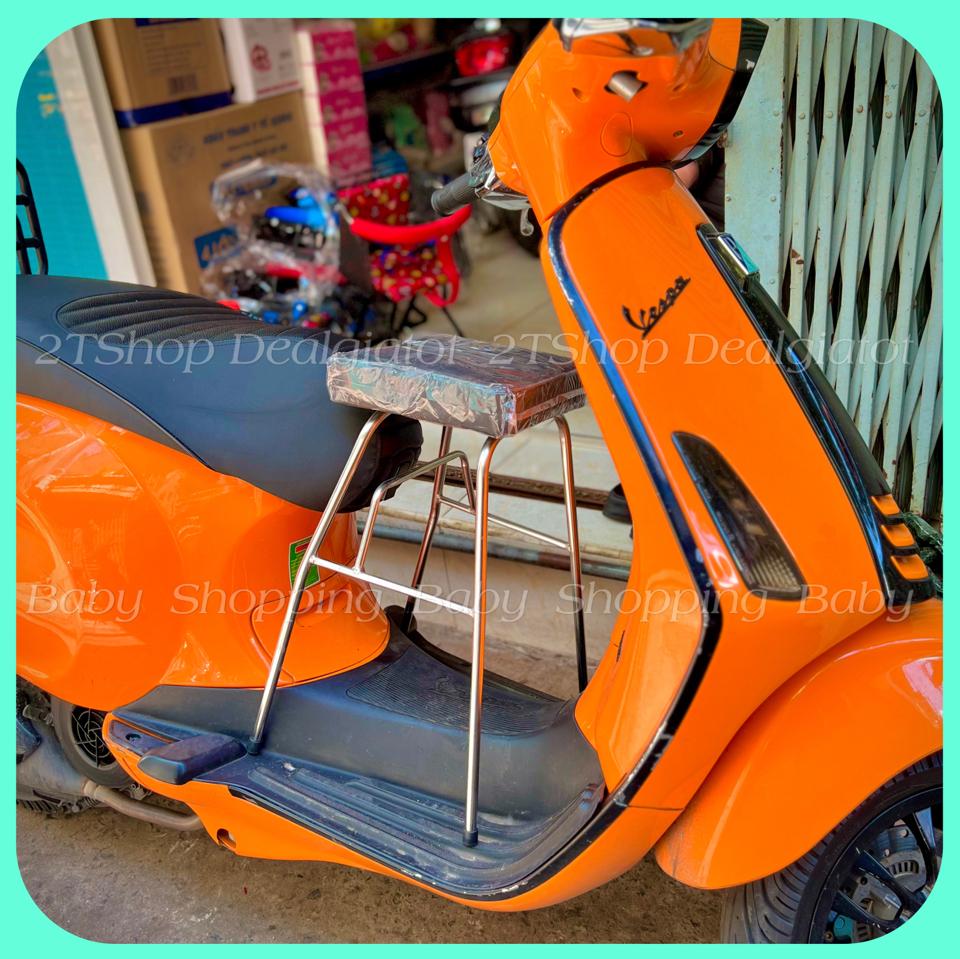 Ghế Đôn Ngồi Xe Máy Cho Bé Trên 2 Tuổi - Dành Cho Xe Vespa LX, Vespa Sprint, Vespa GTS, Vespa Primavera-duoc-ban-tai-2TShop.Dealgiatot