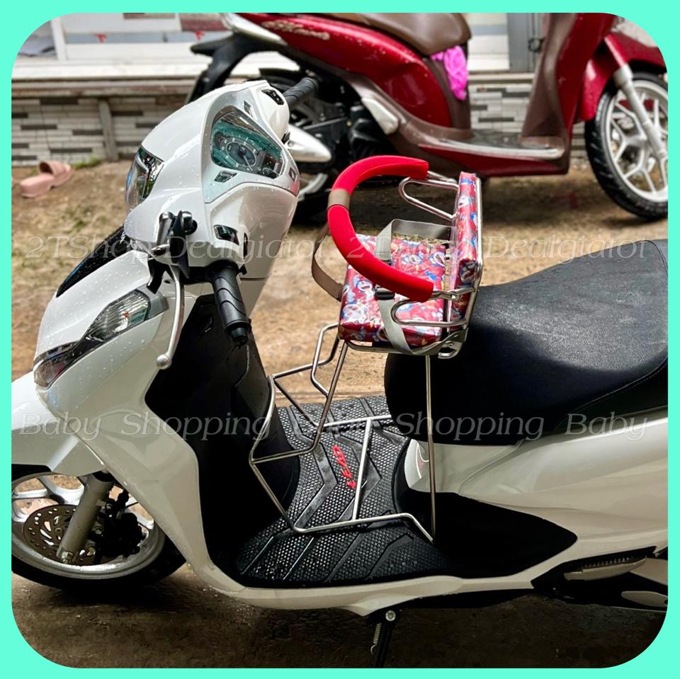 Ghế Ngồi Xe Máy Cho Bé Dưới 2 Tuổi Có Tựa Lưng - Dành Cho Xe Lead, SCR, Spacy, Mio Classico, Ultimo Sao chép-duoc-ban-tai-2TShop.Dealgiatot