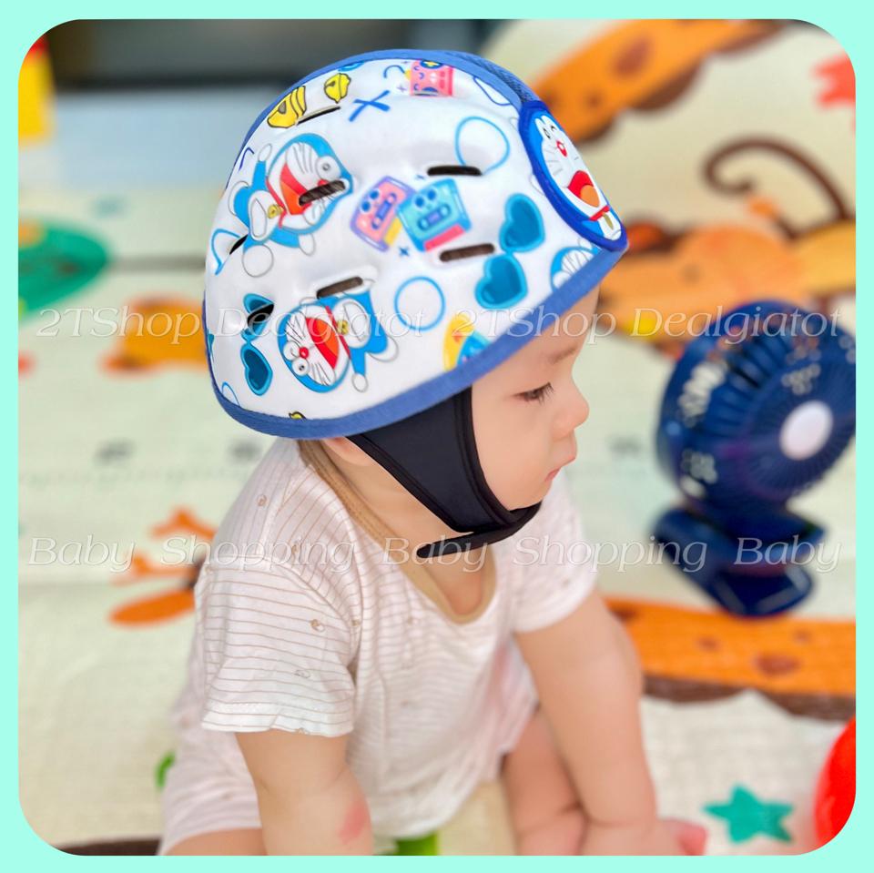 Nón Bảo Hiểm Cao Cấp Cho Bé Siêu Nhẹ Thoáng Khí- TẶNG KÈM KÍNH CHẮN BỤI - Bảo Vệ Đầu Cho Bé Tập Đi Tập Bò - HÀNG LOẠI 1-duoc-ban-tai-2TShop.Dealgiatot
