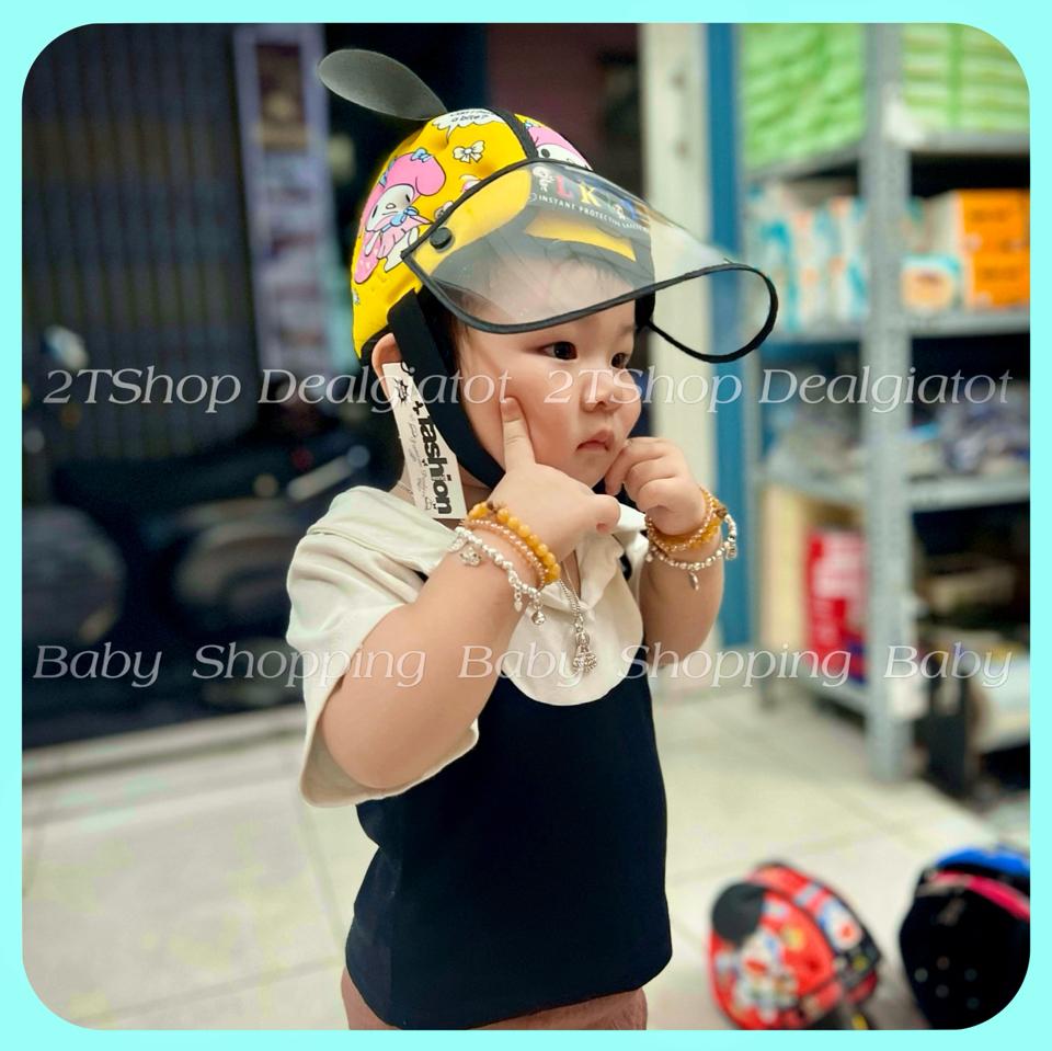 Nón Bảo Hiểm Cao Cấp Cho Bé Siêu Nhẹ Thoáng Khí- TẶNG KÈM KÍNH CHẮN BỤI - Bảo Vệ Đầu Cho Bé Tập Đi Tập Bò - HÀNG LOẠI 1 Sao chép-duoc-ban-tai-2TShop.Dealgiatot