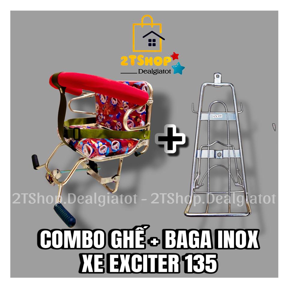 Combo Baga Và Ghế Đi Xe Cho Bé Dành Cho Xe Exciter(135-150-155), Winner, Winner X-duoc-ban-tai-2TShop.Dealgiatot