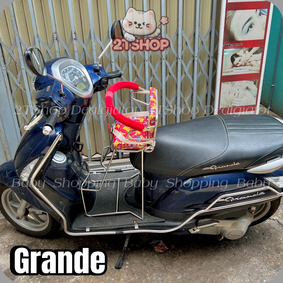 Ghế Ngồi Xe Máy Cho Bé Dưới 2 Tuổi Có Tựa Lưng - Dành Cho Xe Grande, Liberty, Latte, Venus Sao chép-duoc-ban-tai-2TShop.Dealgiatot
