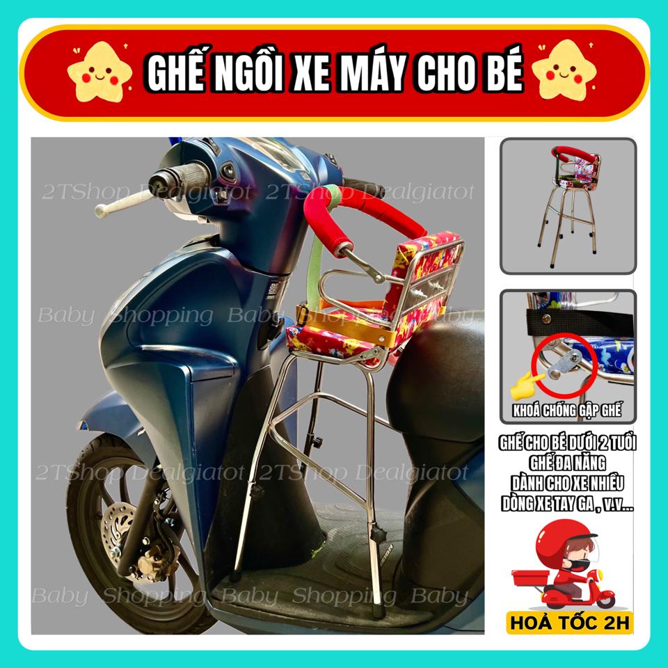 Ghế Ngồi Xe Máy Cho Bé Dưới 2 Tuổi - Ghế Đa Năng Dùng Được Cho Nhiều Dòng Xe Tay Ga Và Xe Máy Điện Sao chép-duoc-ban-tai-2TShop.Dealgiatot