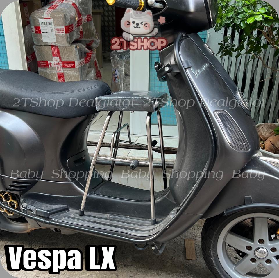 Ghế Đôn Ngồi Xe Máy Cho Bé Trên 2 Tuổi - Dành Cho Xe Vespa LX, Vespa Sprint, Vespa GTS, Vespa Primavera Sao chép-duoc-ban-tai-2TShop.Dealgiatot