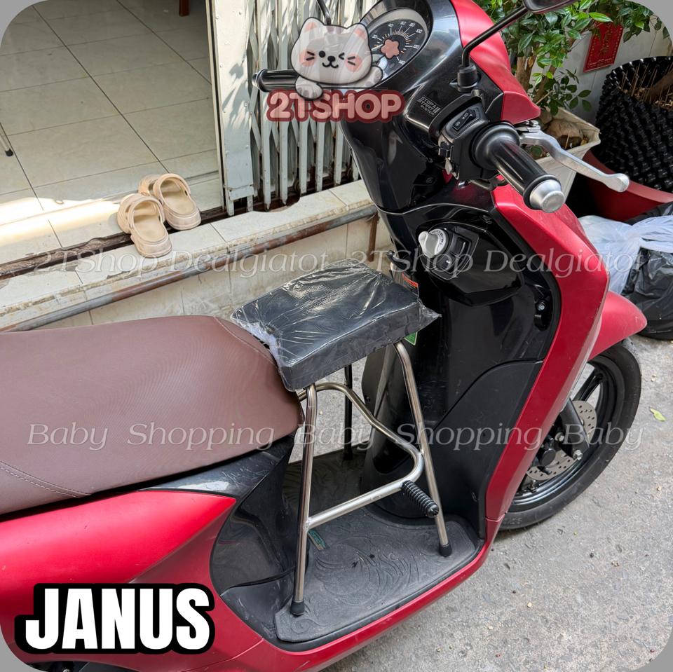 Ghế Đôn Ngồi Xe Máy Cho Bé Trên 2 Tuổi - Dành Cho Xe Vision, SH Mode,Grande,Janus,Liberty,Medley Sao chép-duoc-ban-tai-2TShop.Dealgiatot