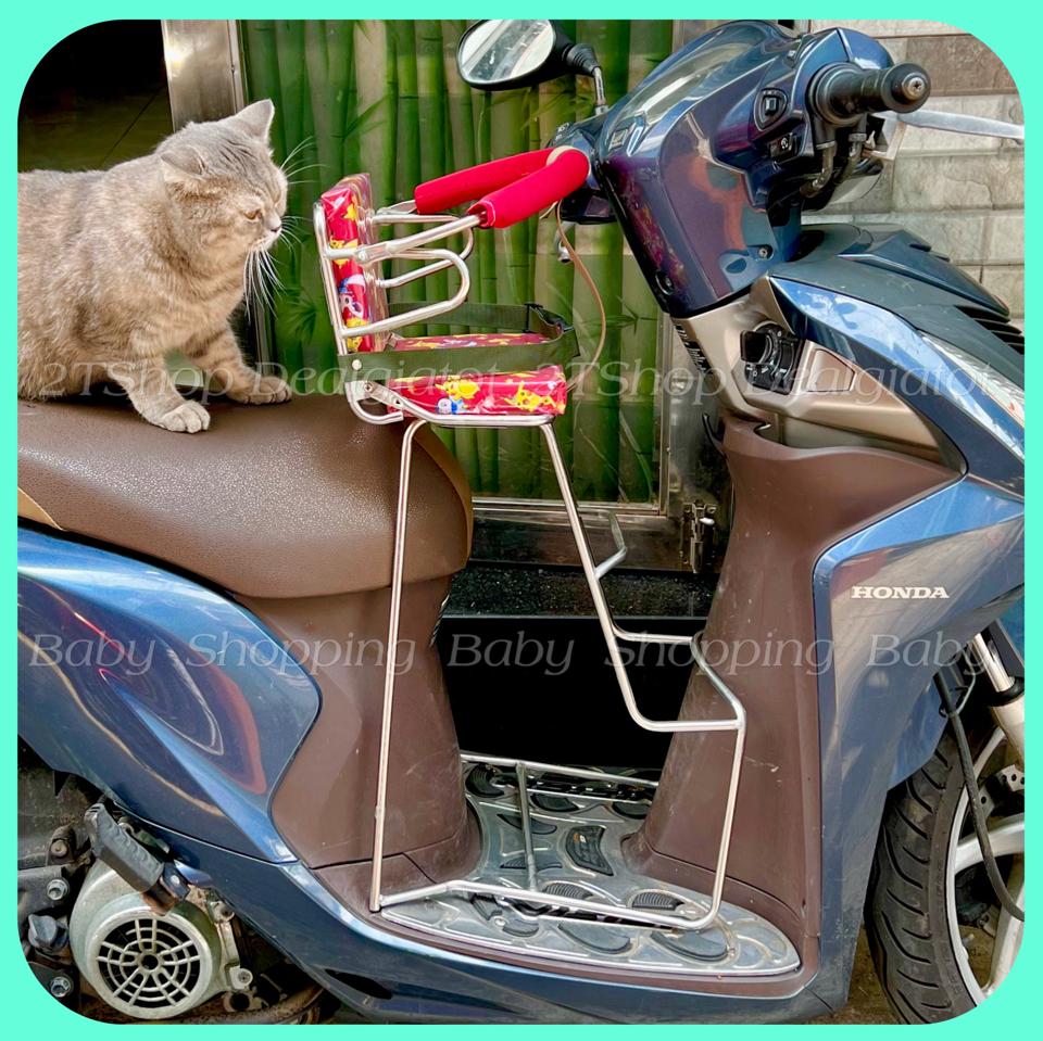 Ghế Ngồi Xe Máy Cho Bé Dưới 2 Tuổi Có Tựa Lưng - Dành Cho Xe Vision-duoc-ban-tai-2TShop.Dealgiatot