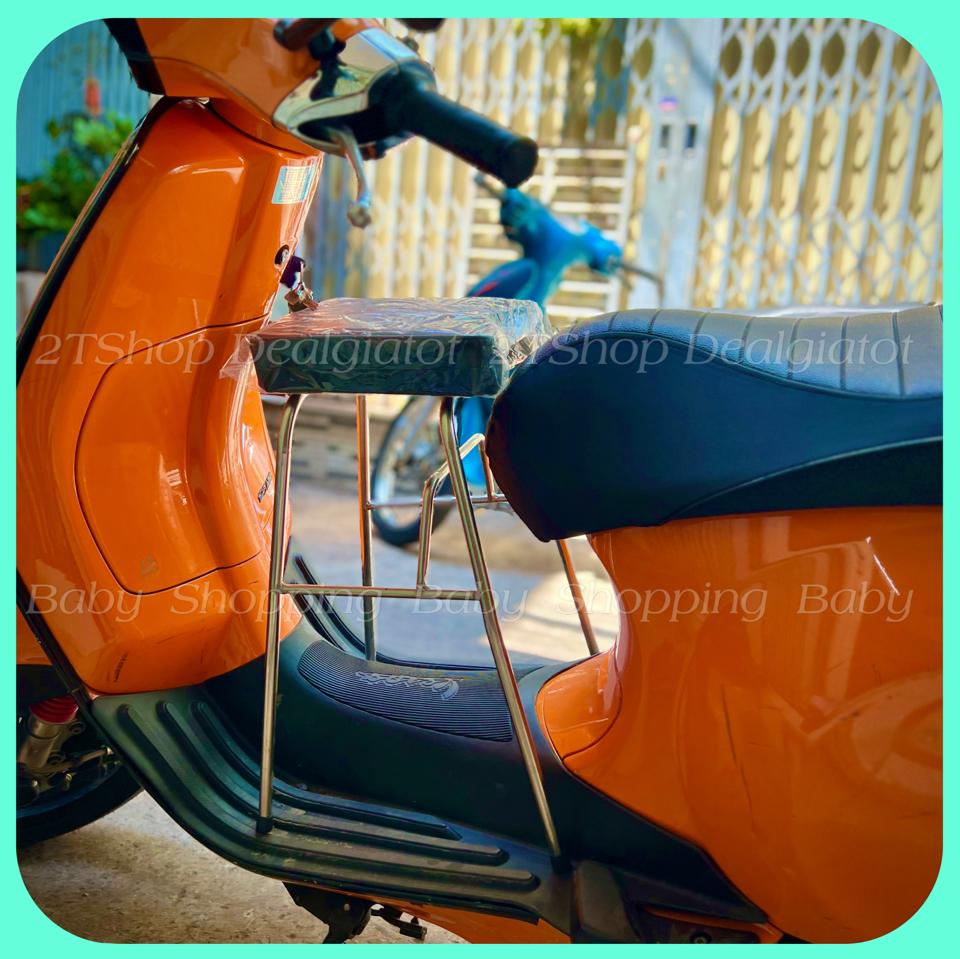 Ghế Đôn Ngồi Xe Máy Cho Bé Trên 2 Tuổi - Dành Cho Xe Vespa LX, Vespa Sprint, Vespa GTS, Vespa Primavera-duoc-ban-tai-2TShop.Dealgiatot