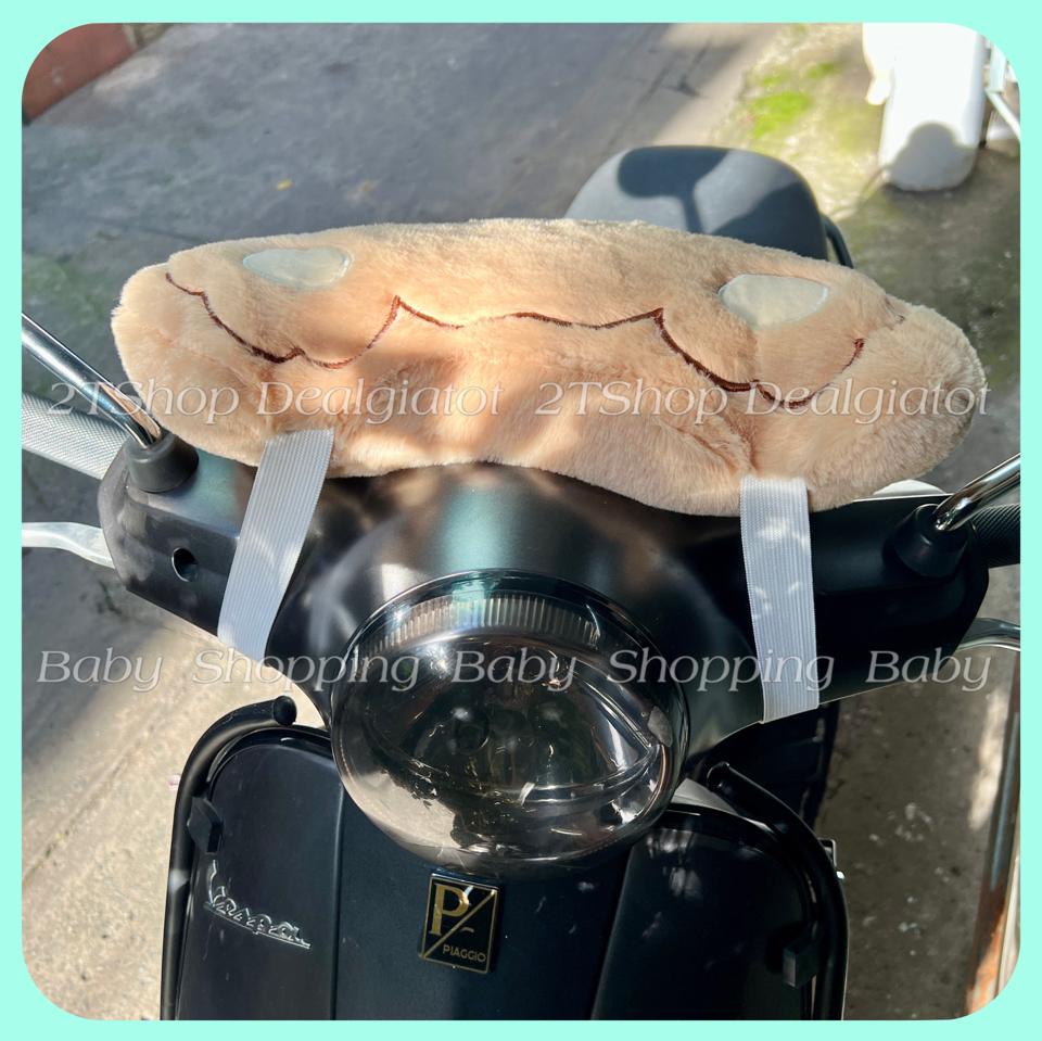 Gối đi xe máy cho bé chống va đập, bảo vệ đầu cho bé, mẫu gấu bông dễ thương - Hàng loại 1 -duoc-ban-tai-2TShop.Dealgiatot