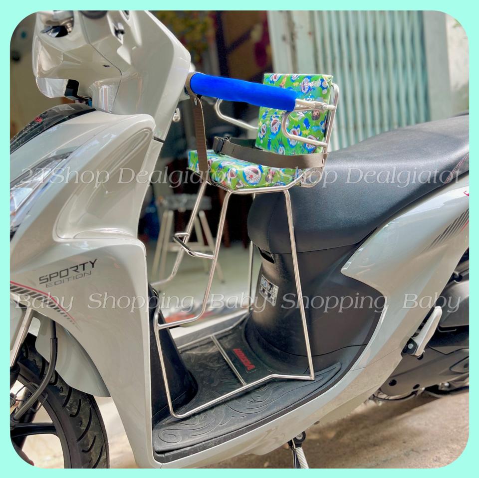 Ghế Ngồi Xe Máy Cho Bé Dưới 2 Tuổi Có Tựa Lưng - Dành Cho Xe Vision-duoc-ban-tai-2TShop.Dealgiatot
