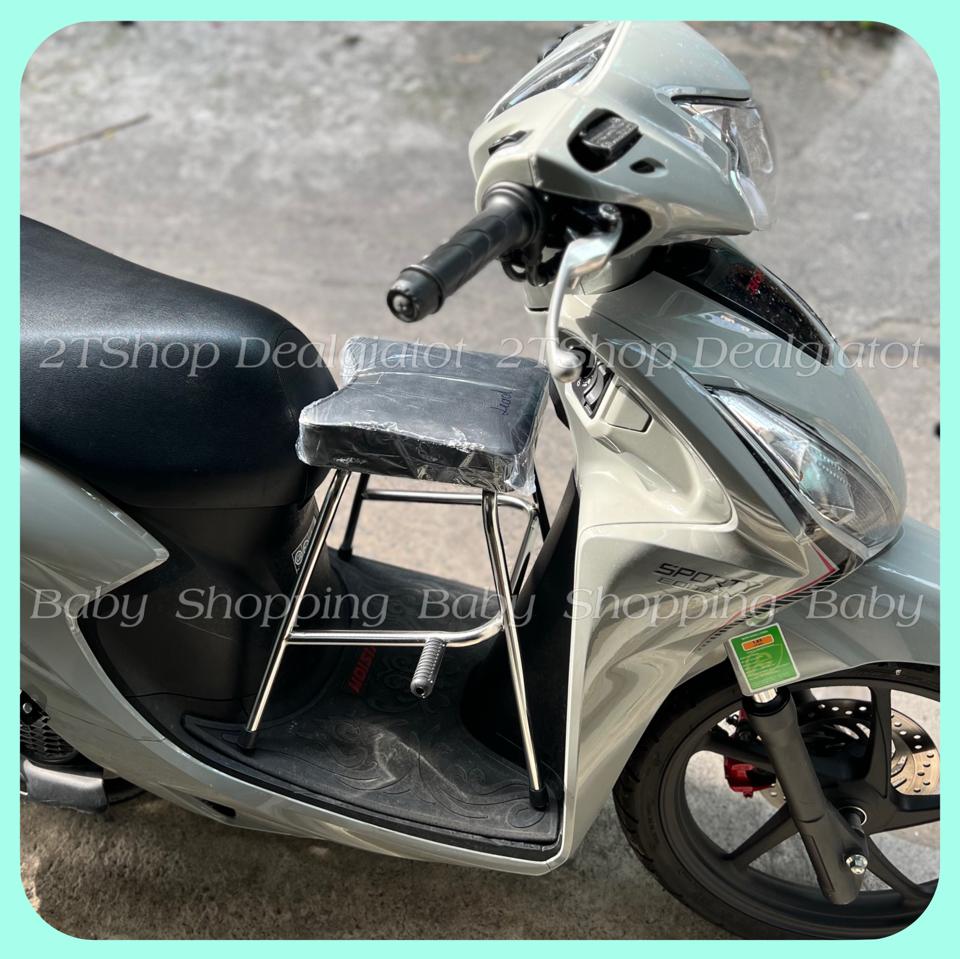 Ghế Đôn Ngồi Xe Máy Cho Bé Trên 2 Tuổi - Dành Cho Xe Vision, SH Mode,Grande,Janus,Liberty,Latte,Attila,Vinfast Felizs-duoc-ban-tai-2TShop.Dealgiatot