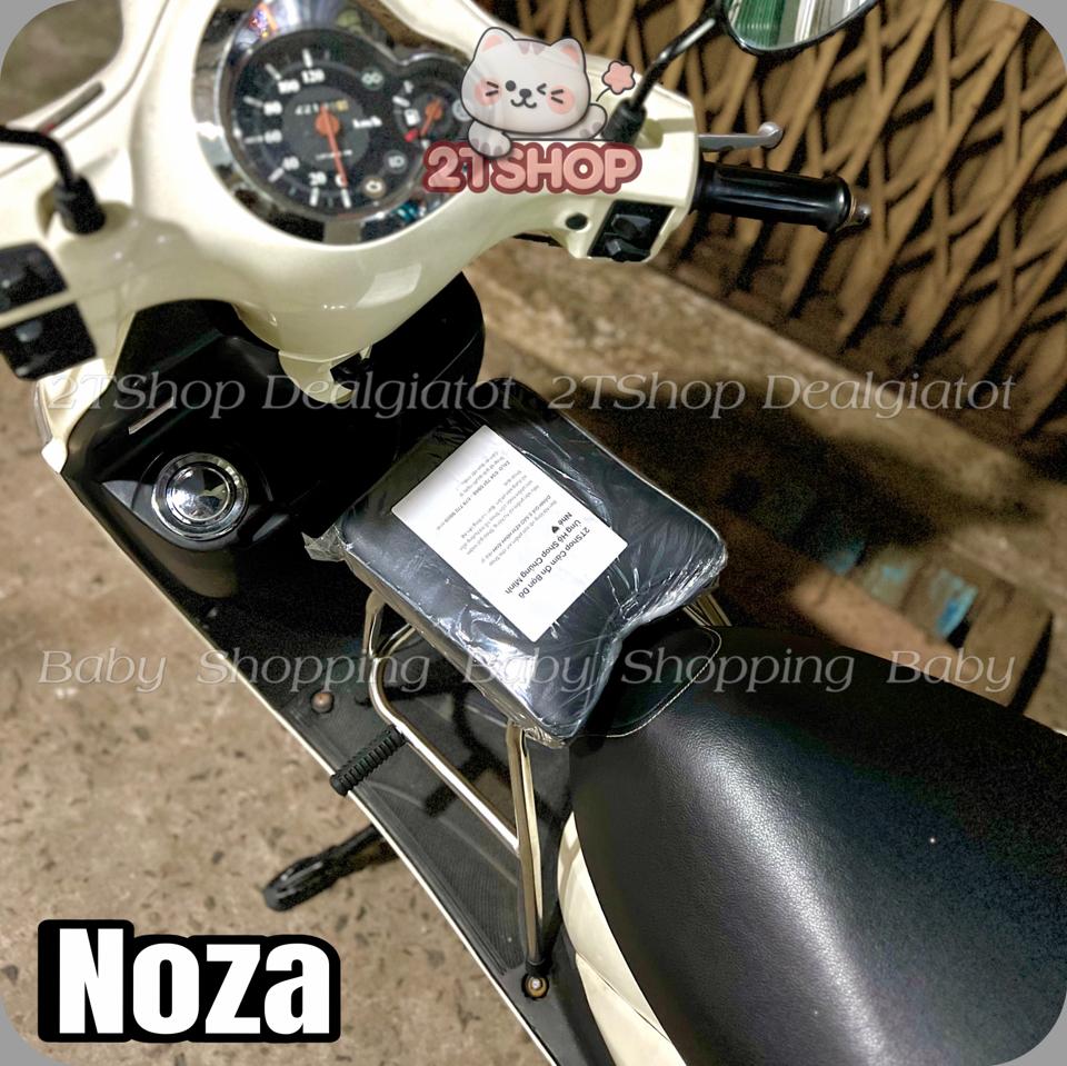 Ghế Đôn Ngồi Xe Máy Cho Bé Trên 2 Tuổi - Dành Cho Xe Noza, Zip, Fazzio, Attila - LOẠI INOX DÀY Sao chép-duoc-ban-tai-2TShop.Dealgiatot