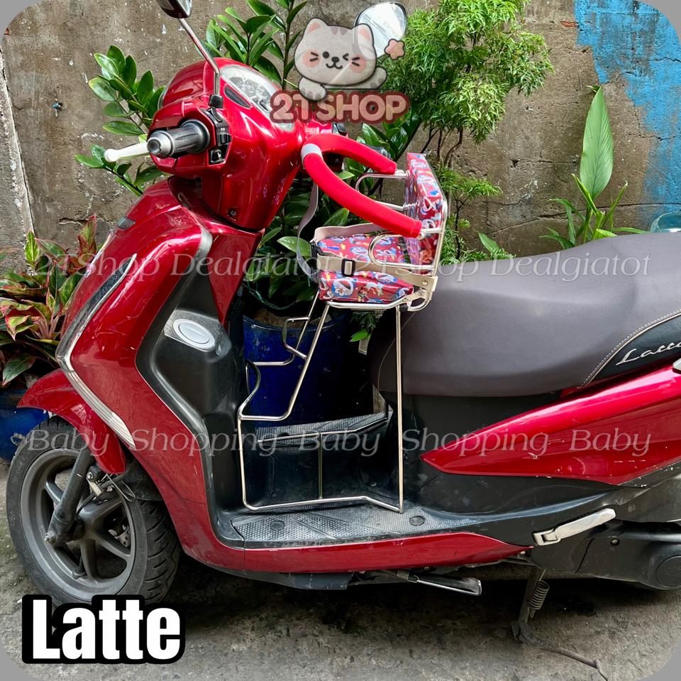 Ghế Ngồi Xe Máy Cho Bé Dưới 2 Tuổi Có Tựa Lưng - Dành Cho Xe Grande, Liberty, Latte, Venus Sao chép-duoc-ban-tai-2TShop.Dealgiatot