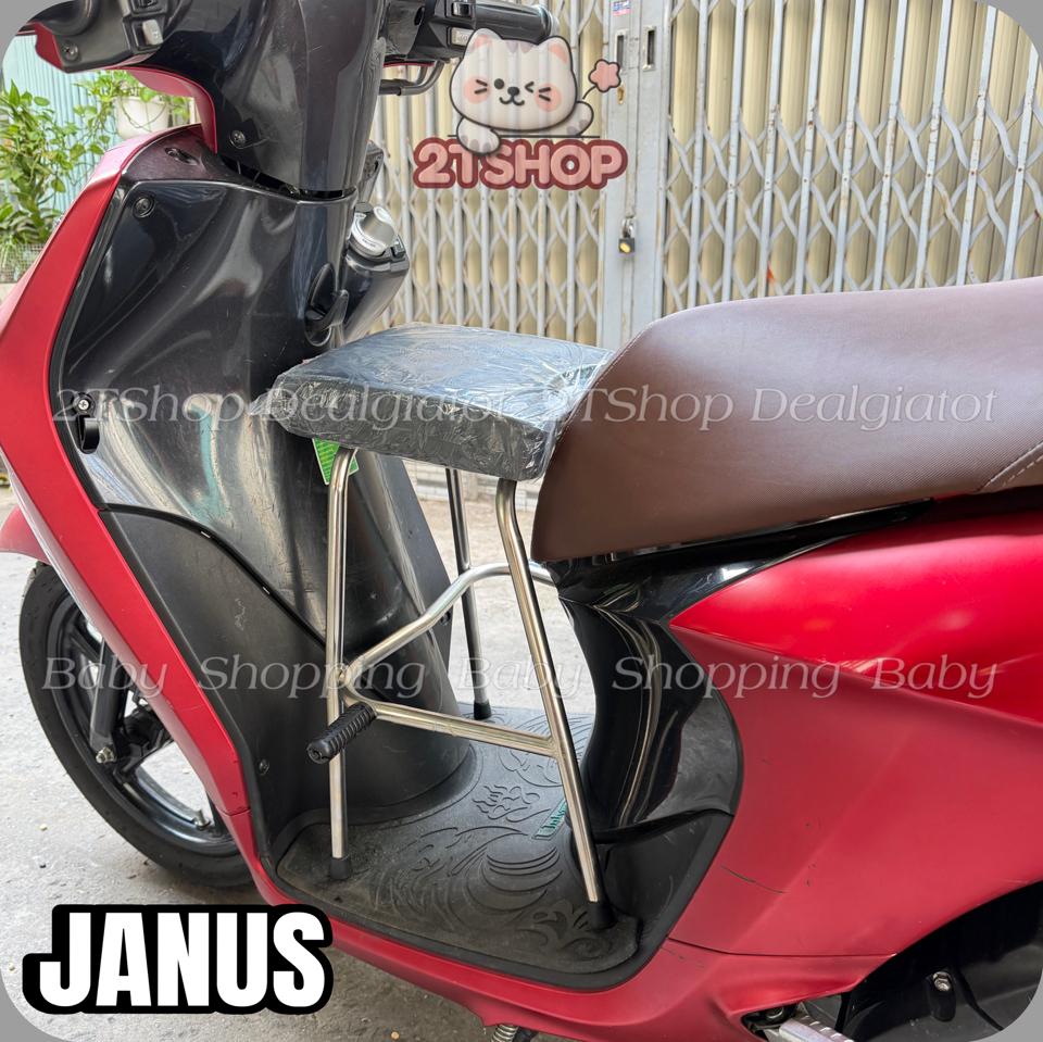 Ghế Đôn Ngồi Xe Máy Cho Bé Trên 2 Tuổi - Dành Cho Xe Vision, SH Mode,Grande,Janus,Liberty,Medley Sao chép-duoc-ban-tai-2TShop.Dealgiatot