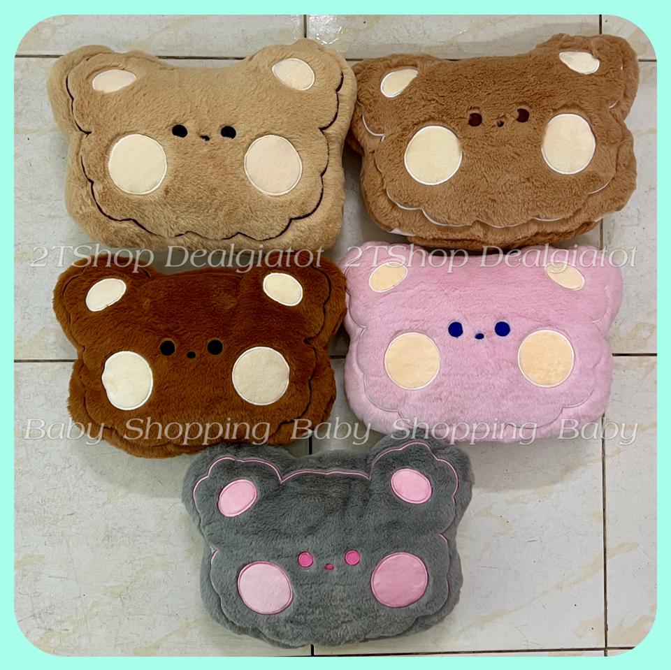 Gối đi xe máy cho bé chống va đập, bảo vệ đầu cho bé, mẫu gấu bông dễ thương - Hàng loại 1 -duoc-ban-tai-2TShop.Dealgiatot