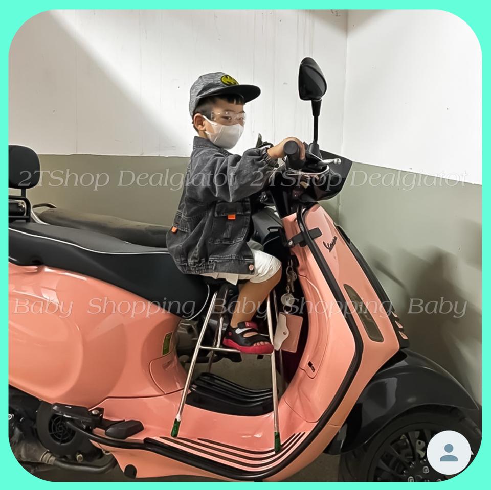 Ghế Đôn Ngồi Xe Máy Cho Bé Trên 2 Tuổi - Dành Cho Xe Vespa LX, Vespa Sprint, Vespa GTS, Vespa Primavera-duoc-ban-tai-2TShop.Dealgiatot