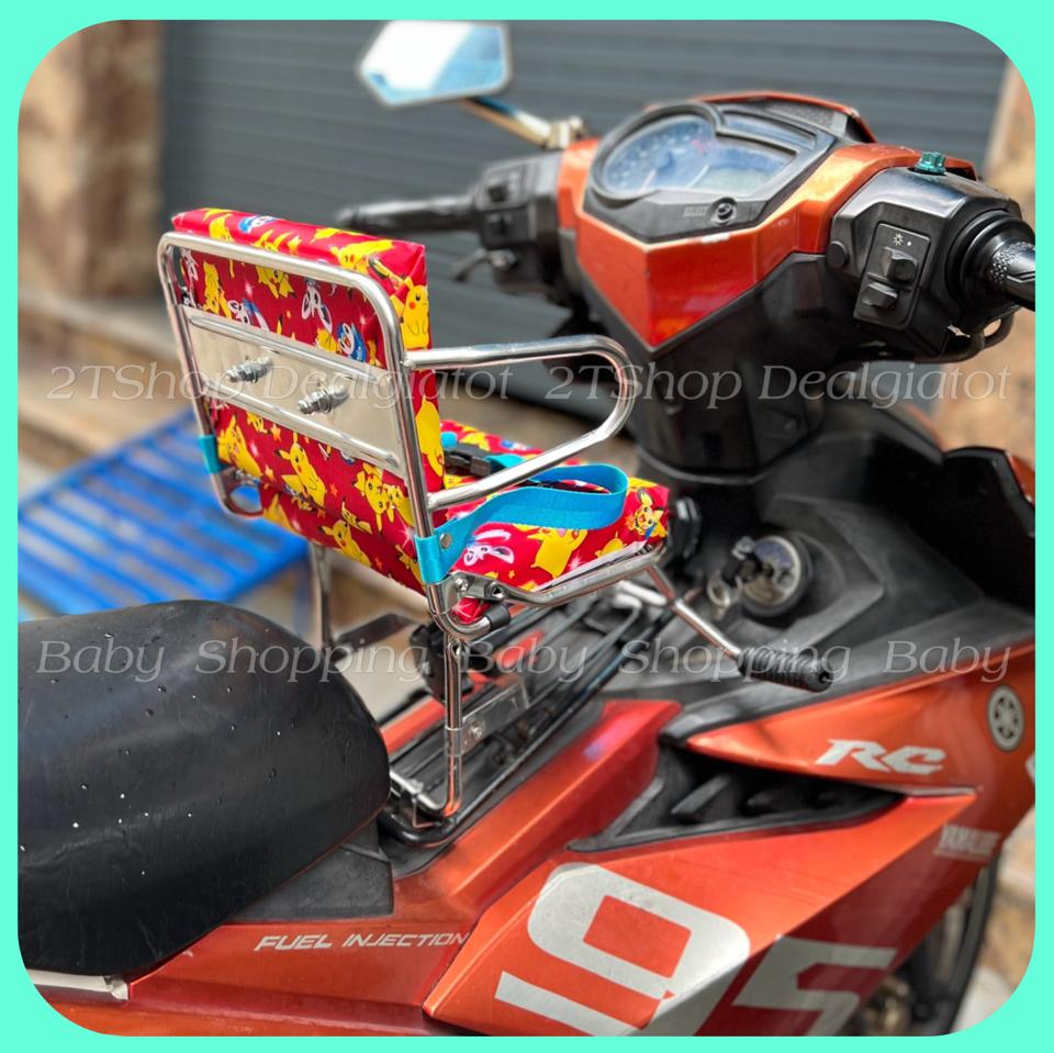 Ghế Ngồi Xe Máy Cho Bé Dưới 2 Tuổi - Dành Cho Xe Winner, Exciter(135-150) Winner X, Exciter 155, SATRIA, RAIDER-duoc-ban-tai-2TShop.Dealgiatot