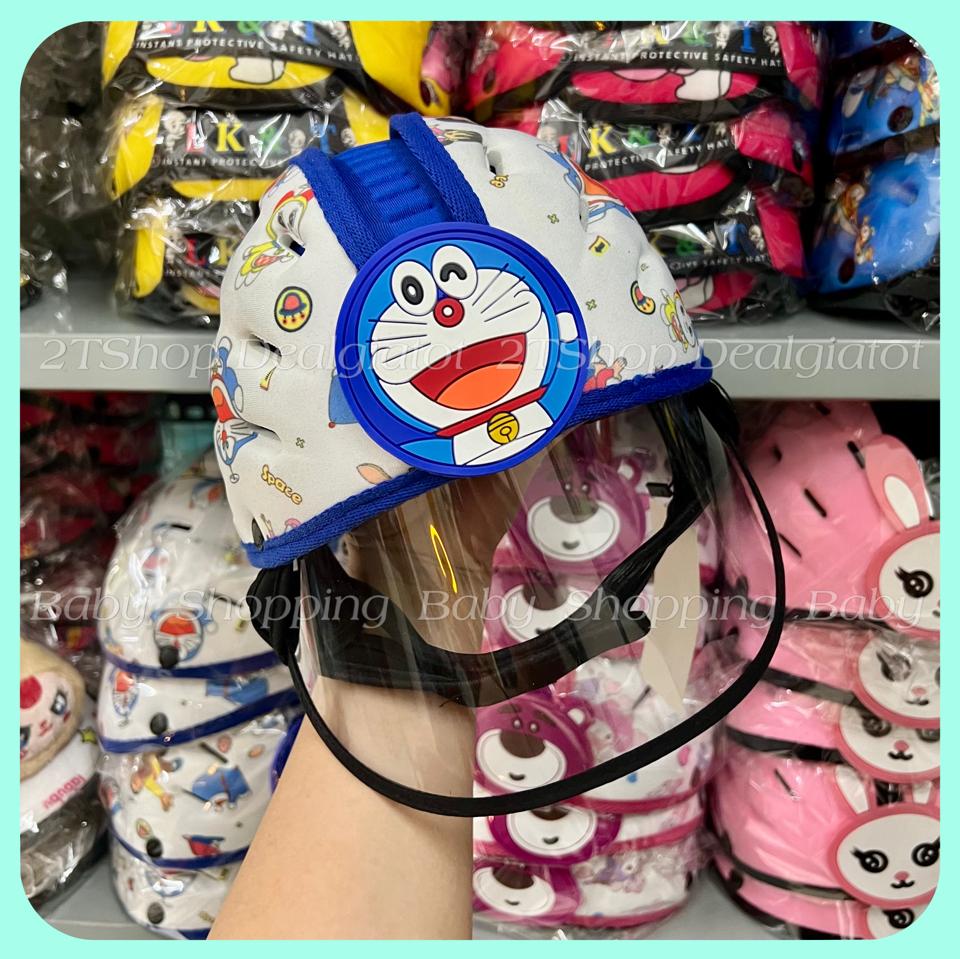 Nón Bảo Hiểm Cao Cấp Cho Bé Siêu Nhẹ Thoáng Khí- TẶNG KÈM KÍNH CHẮN BỤI - Bảo Vệ Đầu Cho Bé Tập Đi Tập Bò - HÀNG LOẠI 1-duoc-ban-tai-2TShop.Dealgiatot