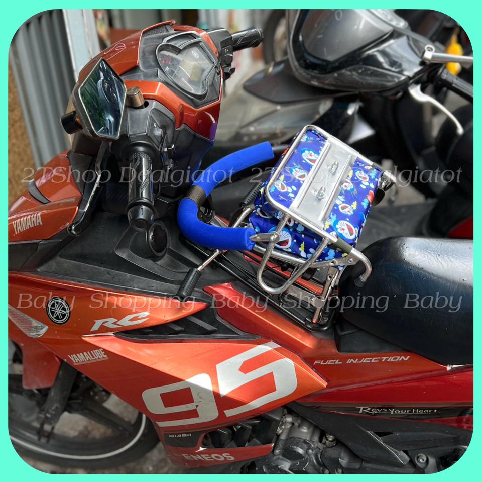 Ghế Ngồi Xe Máy Cho Bé Dưới 2 Tuổi - Dành Cho Xe Winner, Exciter(135-150) Winner X, Exciter 155, SATRIA, RAIDER-duoc-ban-tai-2TShop.Dealgiatot