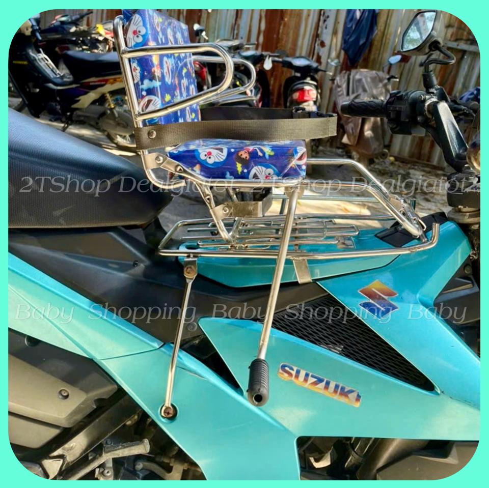 Ghế Ngồi Xe Máy Cho Bé Dưới 2 Tuổi - Dành Cho Xe Winner, Exciter(135-150) Winner X, Exciter 155, SATRIA, RAIDER-duoc-ban-tai-2TShop.Dealgiatot