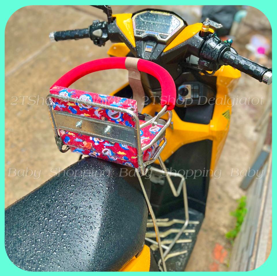 Ghế Ngồi Xe Máy Cho Bé Dưới 2 Tuổi Có Tựa Lưng - Dành Cho Xe Vario, Luvias, Click, Click Thái, Freego, Fino-duoc-ban-tai-2TShop.Dealgiatot