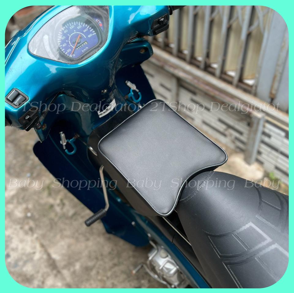 Ghế Nệm Ngồi Xe Máy Cho Bé Trên 2 Tuổi -  Dành Cho Xe Số Wave, Sirius, Dream, Future, Cub, Jupiter, Blade, Alexo-duoc-ban-tai-2TShop.Dealgiatot