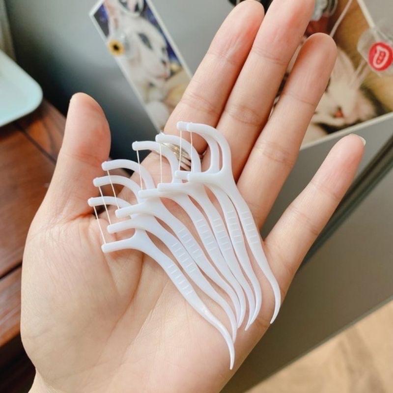 Combo 2 Hộp Tăm Chỉ Nha Khoa Tiệt Trùng Hộp 50 Cái-duoc-ban-tai-2TShop.Dealgiatot