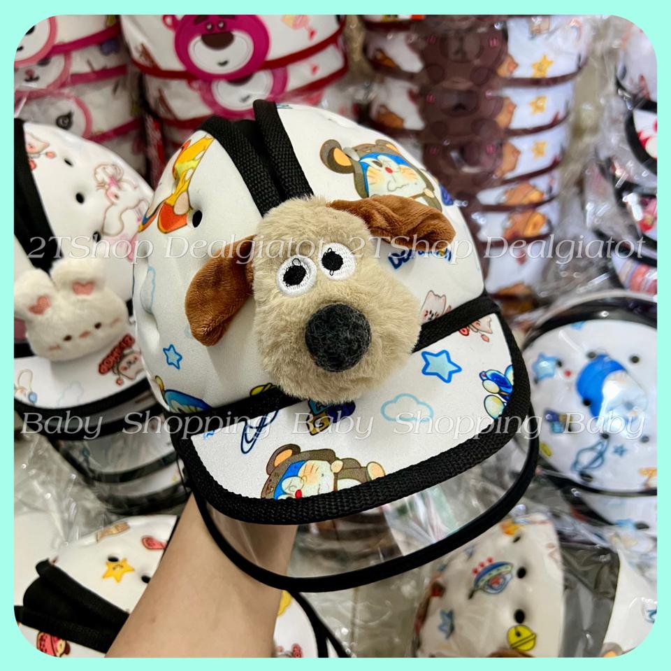 Nón Bảo Hiểm Cao Cấp Cho Bé Siêu Nhẹ Thoáng Khí- TẶNG KÈM KÍNH CHẮN BỤI -Bảo Vệ Đầu Cho Bé Tập Đi Tập Bò - HÀNG LOẠI 1-duoc-ban-tai-2TShop.Dealgiatot