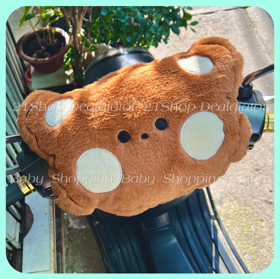 Gối đi xe máy cho bé chống va đập, bảo vệ đầu cho bé, mẫu gấu bông dễ thương - Hàng loại 1 -duoc-ban-tai-2TShop.Dealgiatot