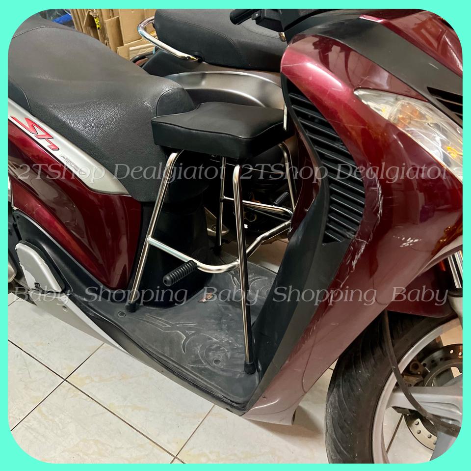 Ghế Đôn Ngồi Xe Máy Cho Bé Trên 2 Tuổi - Dành Cho Xe SHi, SH(125-150), SH350, PS, @, Dylan-duoc-ban-tai-2TShop.Dealgiatot
