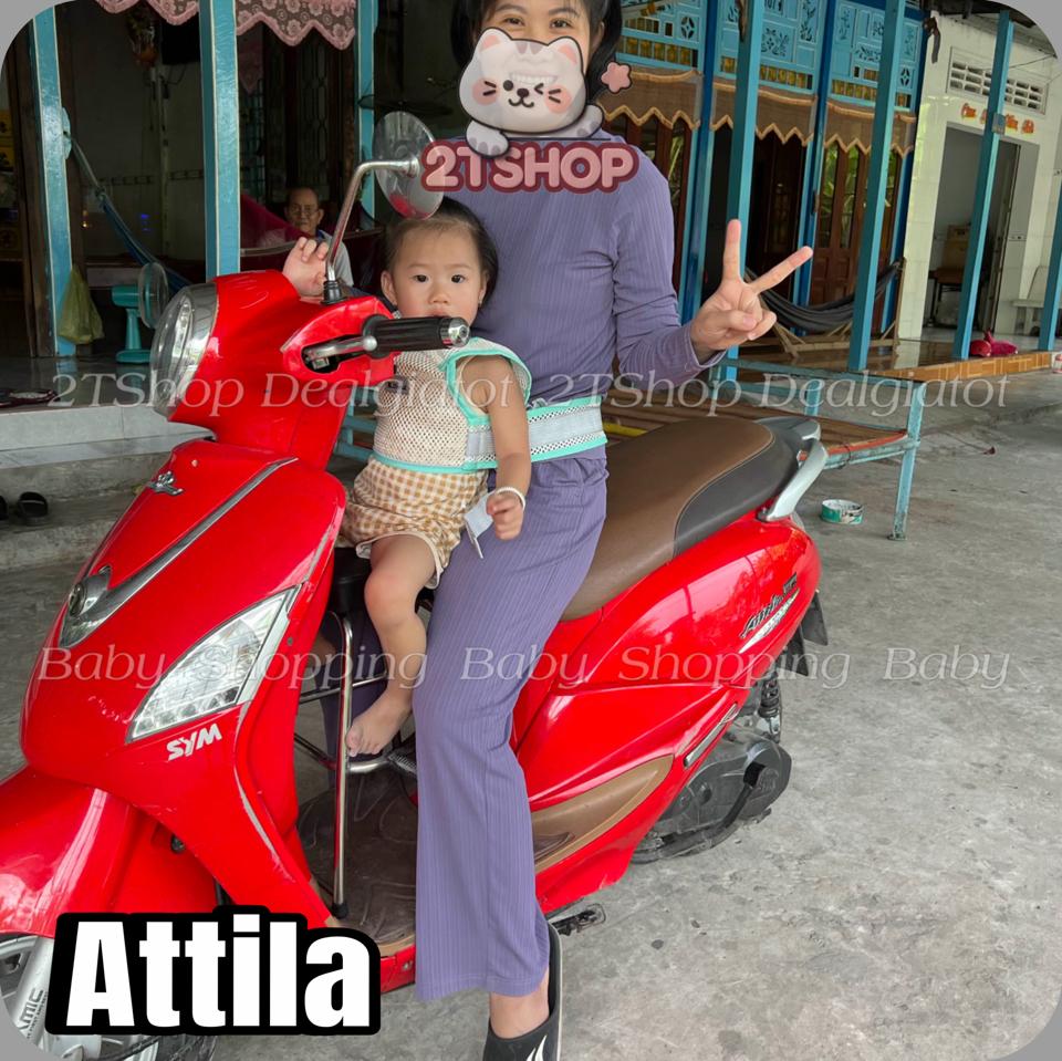 Ghế Đôn Ngồi Xe Máy Cho Bé Trên 2 Tuổi - Dành Cho Xe Noza, Zip, Fazzio, Attila - LOẠI INOX DÀY Sao chép-duoc-ban-tai-2TShop.Dealgiatot