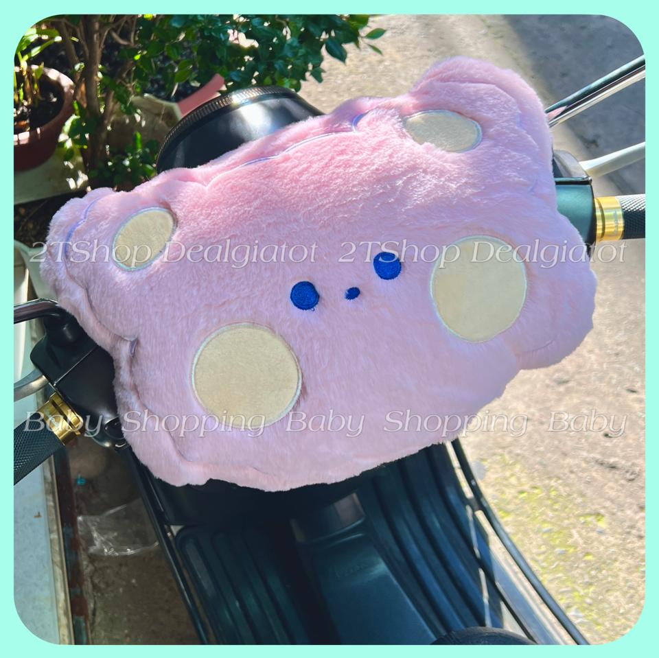 Gối đi xe máy cho bé chống va đập, bảo vệ đầu cho bé, mẫu gấu bông dễ thương - Hàng loại 1 -duoc-ban-tai-2TShop.Dealgiatot
