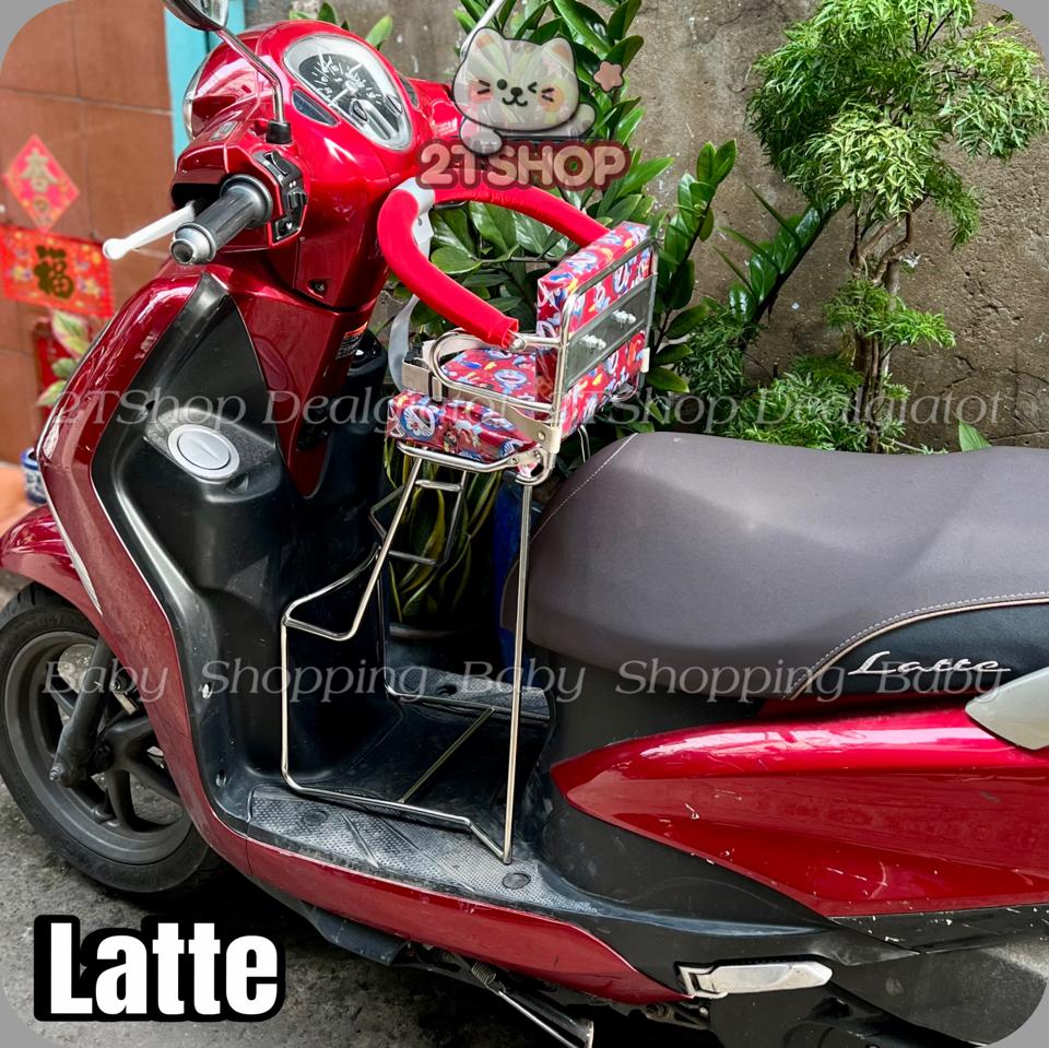 Ghế Ngồi Xe Máy Cho Bé Dưới 2 Tuổi Có Tựa Lưng - Dành Cho Xe Grande, Liberty, Latte, Venus Sao chép-duoc-ban-tai-2TShop.Dealgiatot