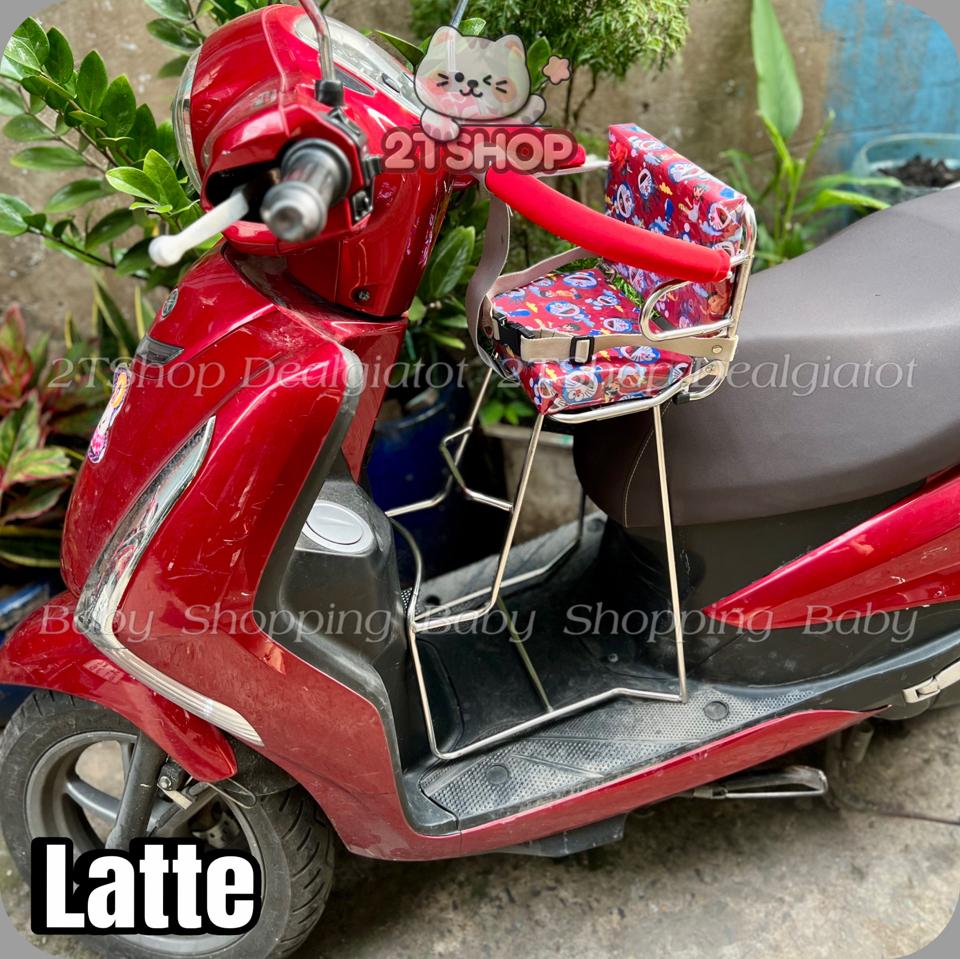 Ghế Ngồi Xe Máy Cho Bé Dưới 2 Tuổi Có Tựa Lưng - Dành Cho Xe Grande, Liberty, Latte, Venus Sao chép-duoc-ban-tai-2TShop.Dealgiatot