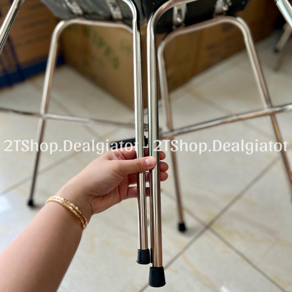 Ghế Đôn Ngồi Xe Máy Cho Bé Trên 2 Tuổi - Loại Inox Dày Có Gác Chân Dành Cho Nhiều Dòng Xe Tay Ga, Xe Máy Điện-duoc-ban-tai-2TShop.Dealgiatot